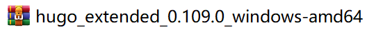 hugo扩展版压缩包